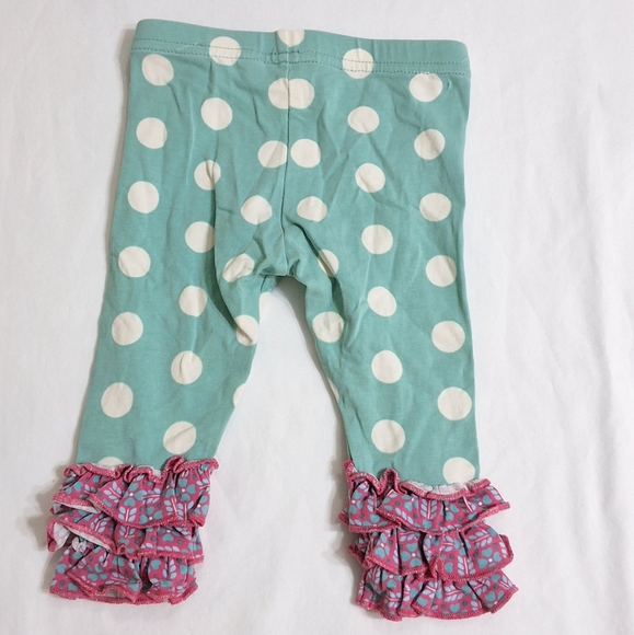 Matilda Jane Baby Girl Stained Glass Christmas Dress & Cavalier Leggings, 3-6 M - Picture 6 of 7